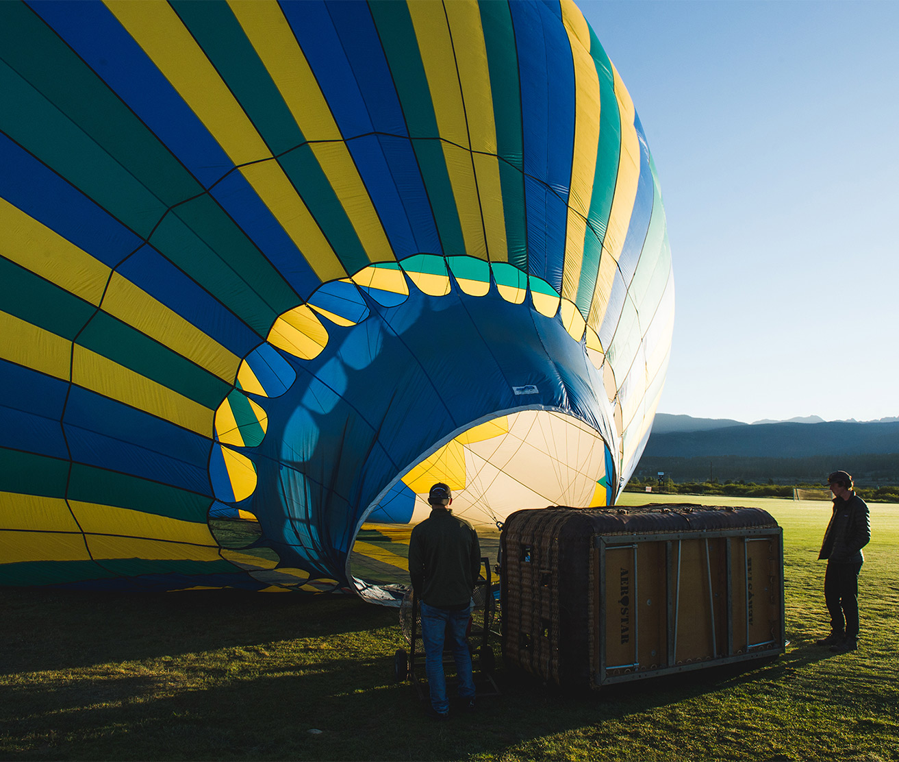 hot air balloon